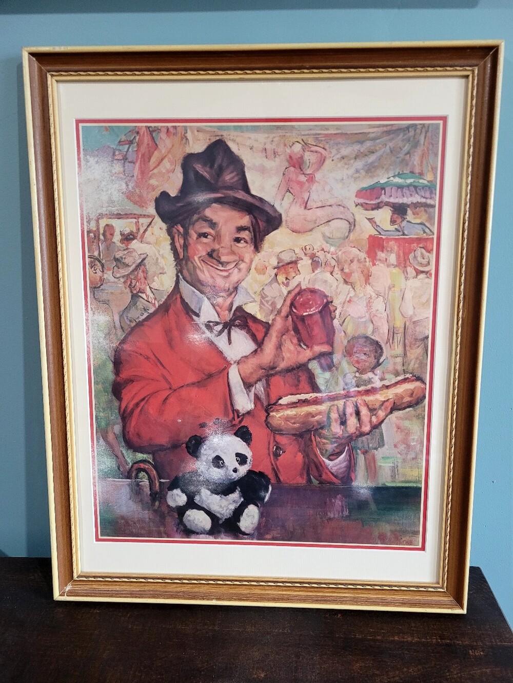 Vintage Print The "Gay Philosopher" Artist  Henry Major